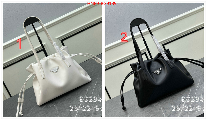 Prada Bags (4A)-Handbag- the online shopping ID: BG9189 $: 89USD,