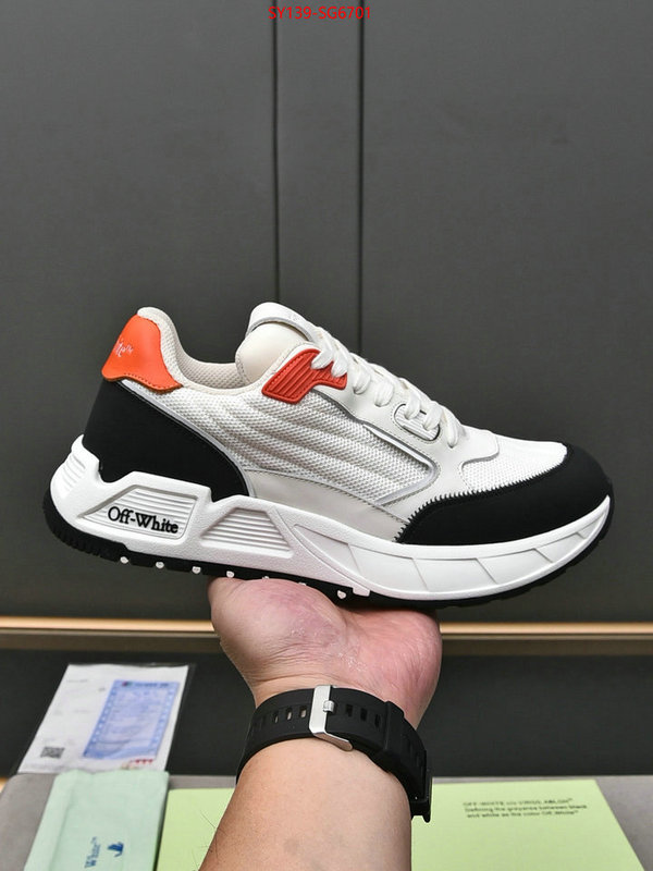 Men Shoes-Offwhite perfect replica ID: SG6701 $: 139USD