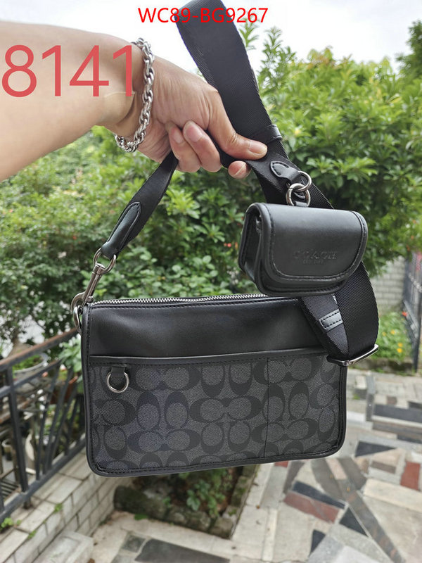 Coach Bags(4A)-Diagonal outlet 1:1 replica ID: BG9267 $: 89USD,