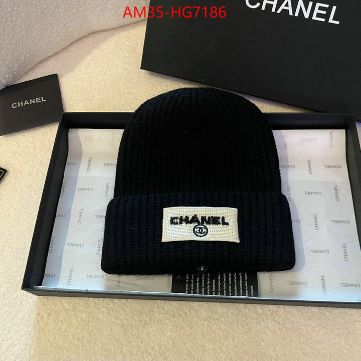 Cap (Hat)-Chanel we provide top cheap aaaaa ID: HG7186 $: 35USD