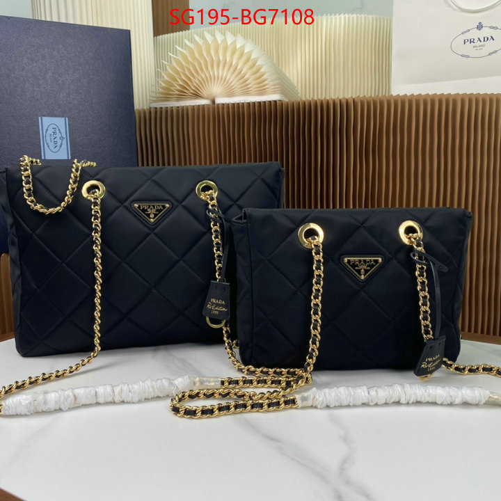 Prada Bags (TOP)-Handbag- knockoff highest quality ID: BG7108