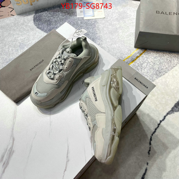 Men Shoes-Balenciaga best quality designer ID: SG8743 $: 179USD
