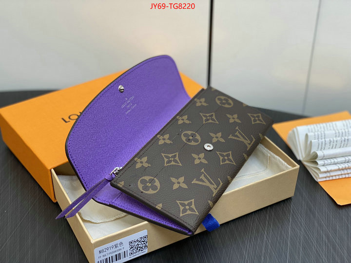 LV Bags(TOP)-Wallet online from china designer ID: TG8220 $: 69USD