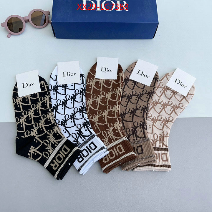 Sock-Dior best luxury replica ID: LG7388 $: 29USD