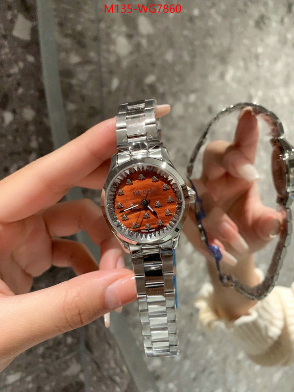 Watch(4A)-Gucci same as original ID: WG7860 $: 135USD