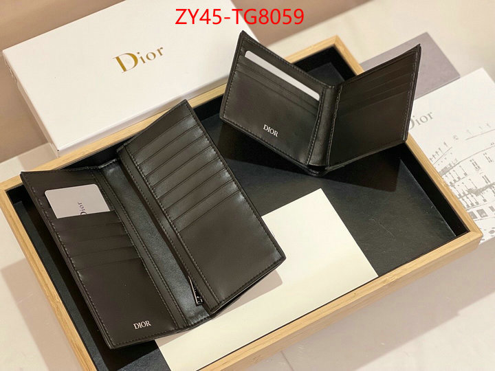 Dior Bags(4A)-Wallet- wholesale sale ID: TG8059 $: 45USD