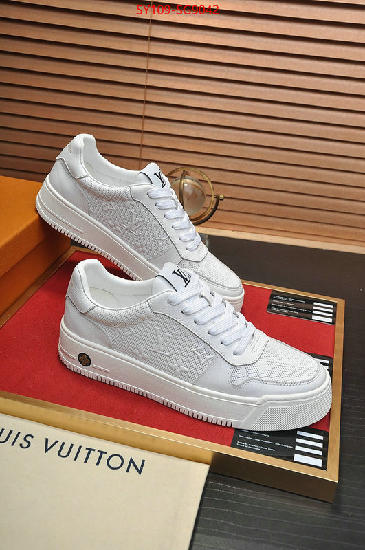 Men Shoes-LV buy high quality cheap hot replica ID: SG9042 $: 109USD