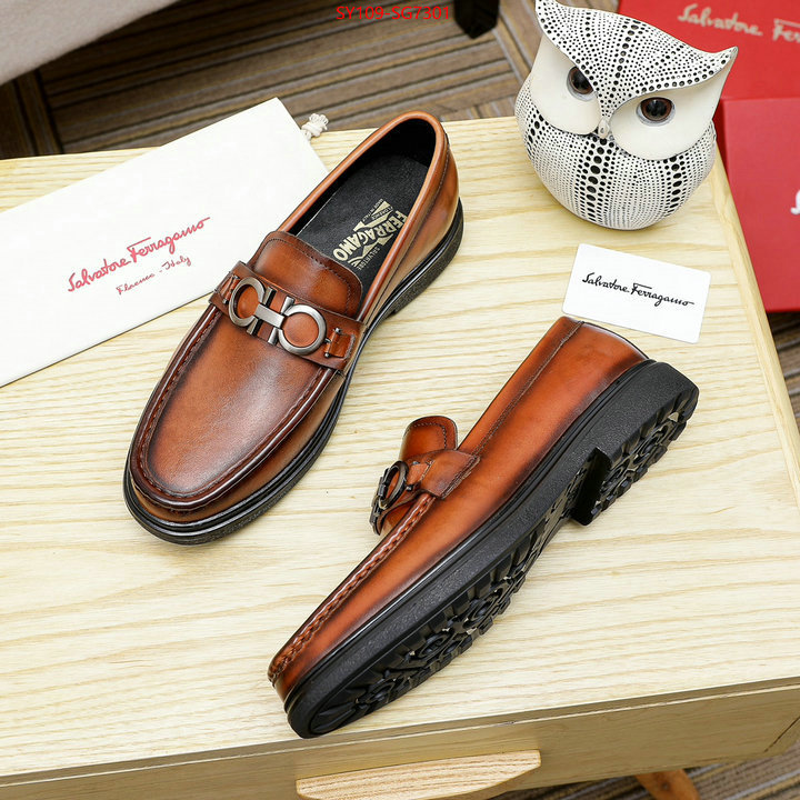 Men shoes-Ferragamo designer fake ID: SG7301 $: 109USD