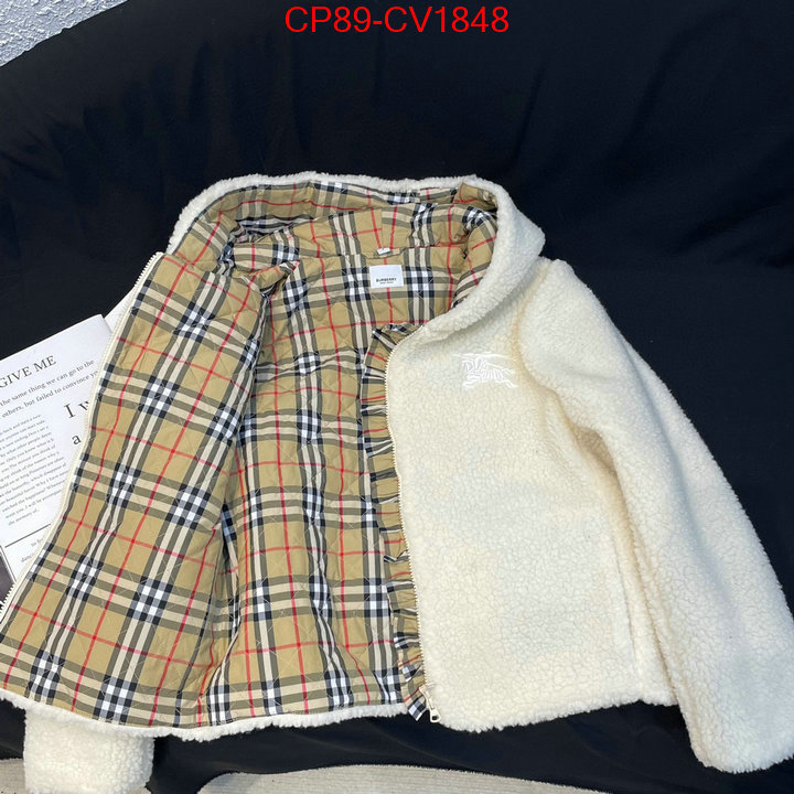 Clothing-Burberry customize the best replica ID: CV1848 $: 89USD