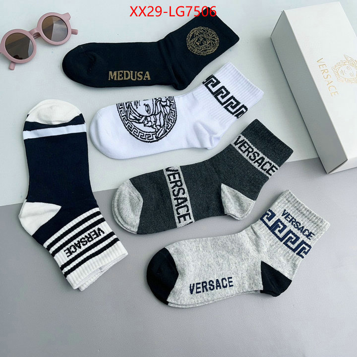 Sock-Versace luxury cheap replica ID: LG7506 $: 29USD