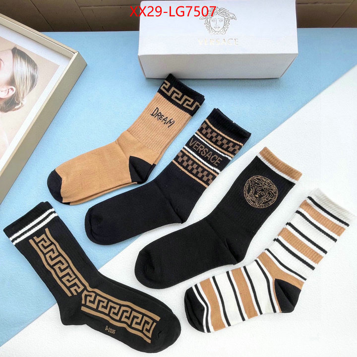 Sock-Versace can i buy replica ID: LG7507 $: 29USD