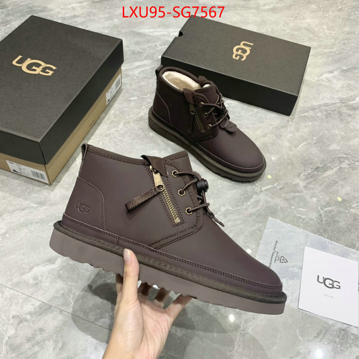 Men Shoes-Boots replica us ID: SG7567 $: 95USD