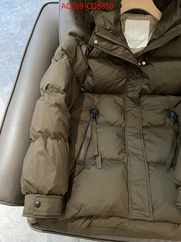 Down jacket Women-MaxMara mirror copy luxury ID: CG8810 $: 269USD