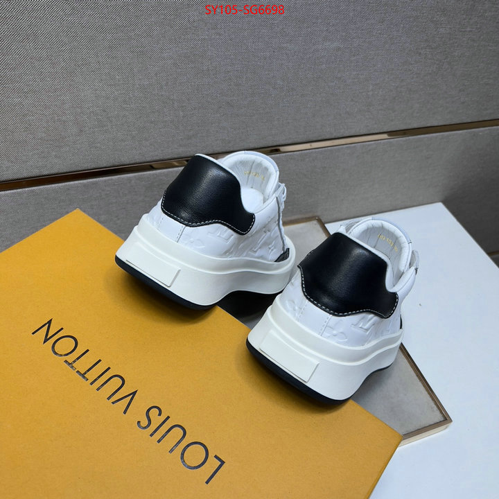 Men Shoes-LV replica 1:1 ID: SG6698 $: 105USD