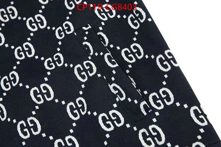 Clothing-Gucci quality aaaaa replica ID: CG8403 $: 119USD