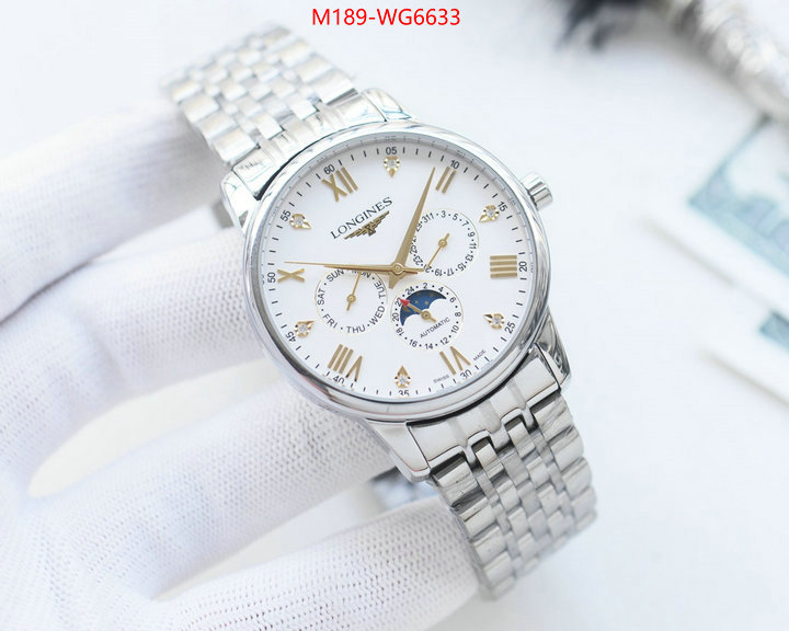 Watch(TOP)-Longines the best quality replica ID: WG6633 $: 189USD