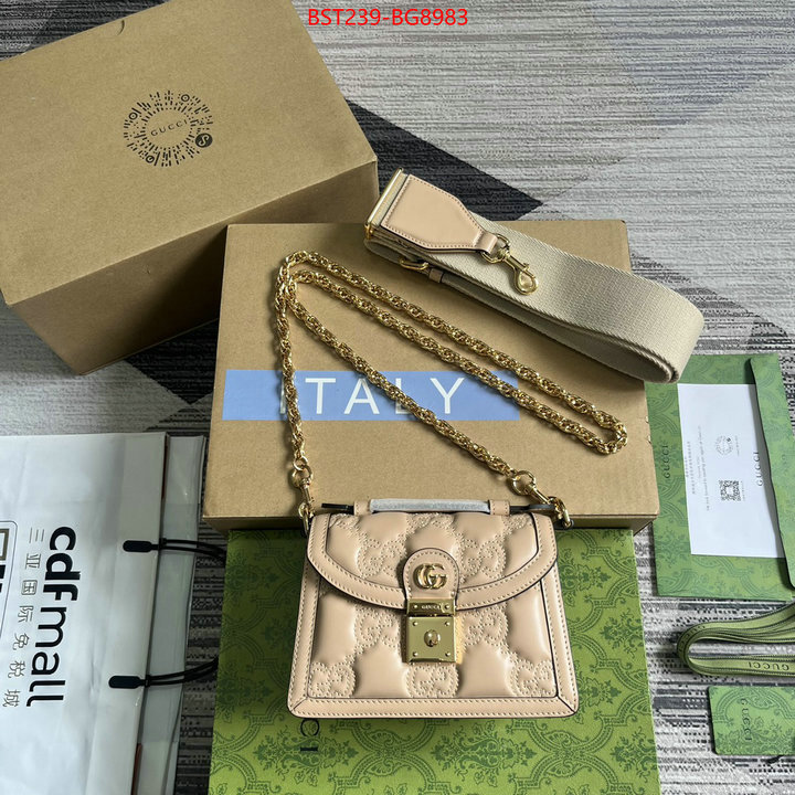 Gucci Bags(TOP)-Diagonal- best quality designer ID: BG8983 $: 239USD,