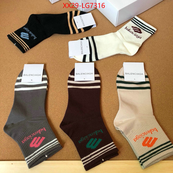 Sock-Balenciaga online sales ID: LG7316 $: 29USD