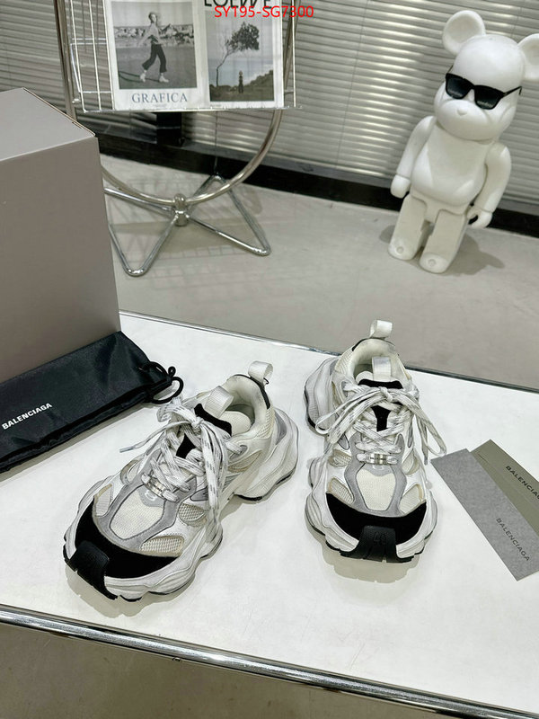 Men Shoes-Balenciaga luxury ID: SG7300 $: 195USD