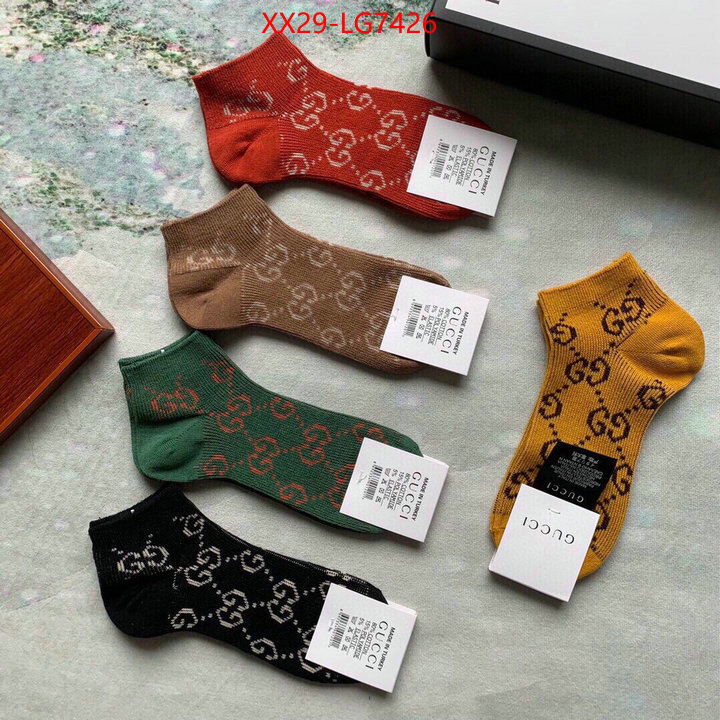 Sock-Gucci good quality replica ID: LG7426 $: 29USD