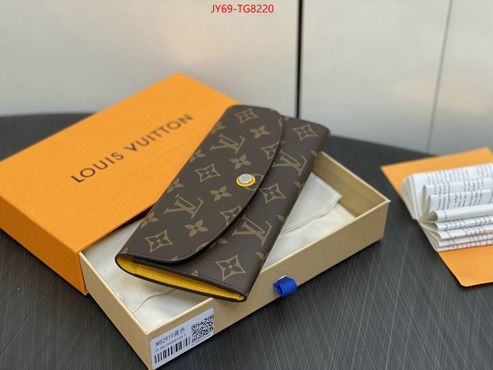 LV Bags(TOP)-Wallet online from china designer ID: TG8220 $: 69USD