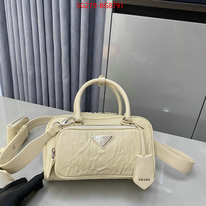 Prada Bags (TOP)-Diagonal- 2023 perfect replica designer ID: BG8791 $: 279USD,