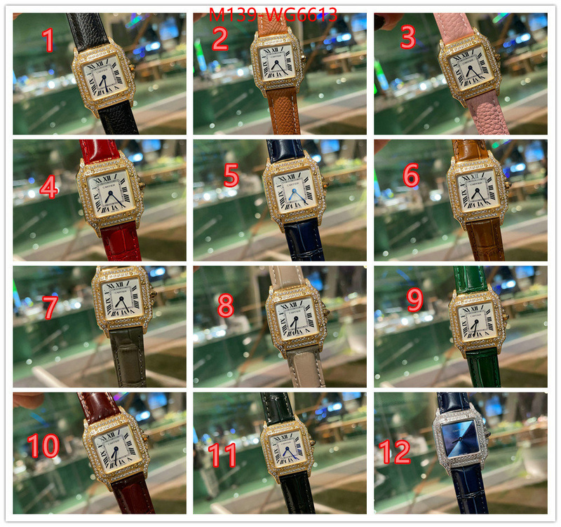 Watch(TOP)-Cartier 2023 aaaaa replica customize ID: WG6613 $: 139USD