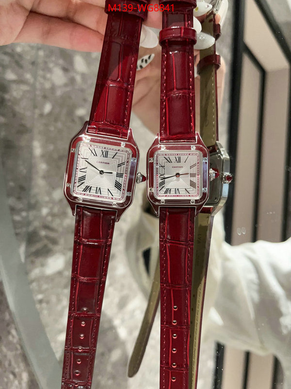 Watch(4A)-Cartier designer fake ID: WG8841 $: 139USD