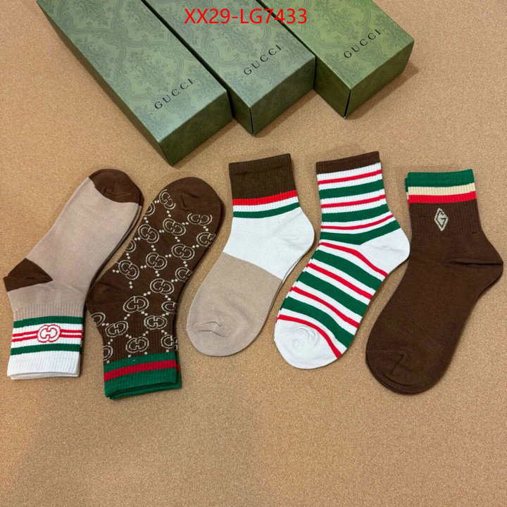 Sock-Gucci online sale ID: LG7433 $: 29USD