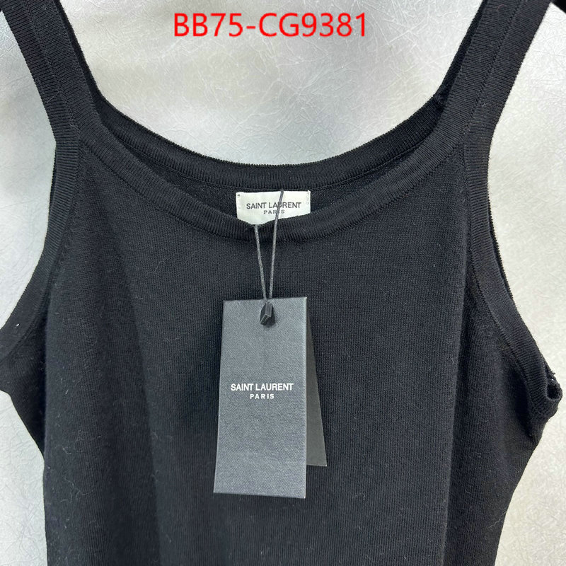 Clothing-YSL designer 7 star replica ID: CG9381 $: 75USD