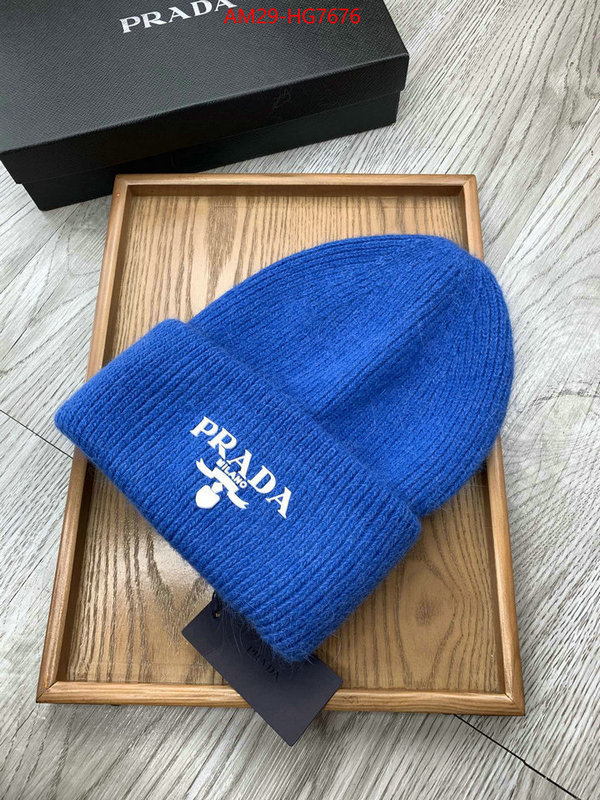 Cap (Hat)-Prada where to buy the best replica ID: HG7676 $: 29USD