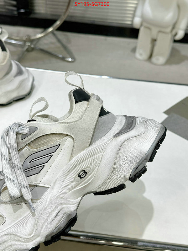 Men Shoes-Balenciaga luxury ID: SG7300 $: 195USD