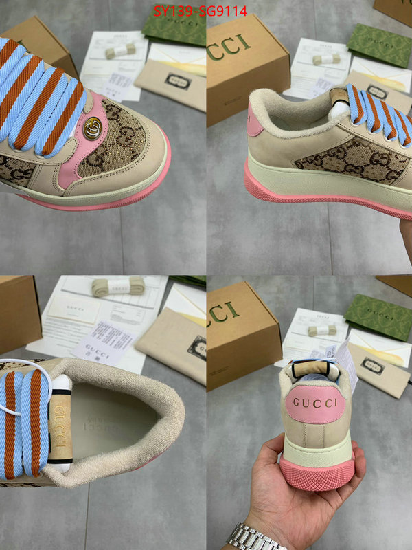 Men Shoes-Gucci replica wholesale ID: SG9114 $: 139USD