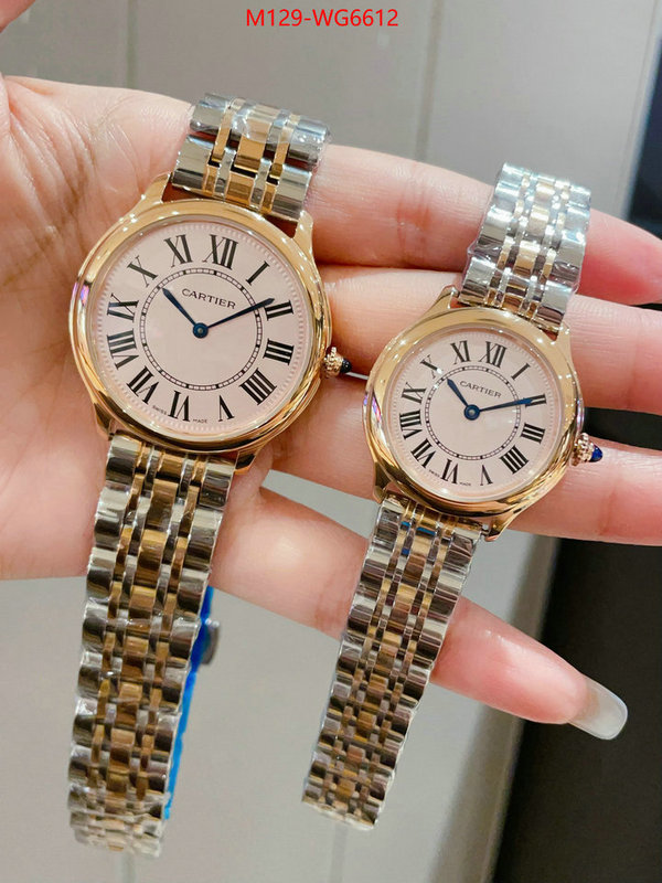 Watch(TOP)-Cartier first top ID: WG6612 $: 129USD