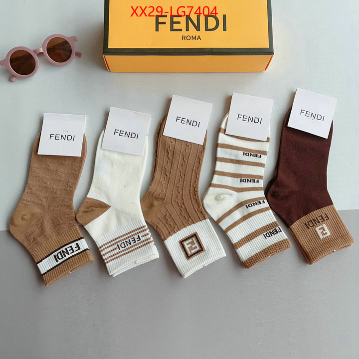 Sock-Fendi customize the best replica ID: LG7404 $: 29USD