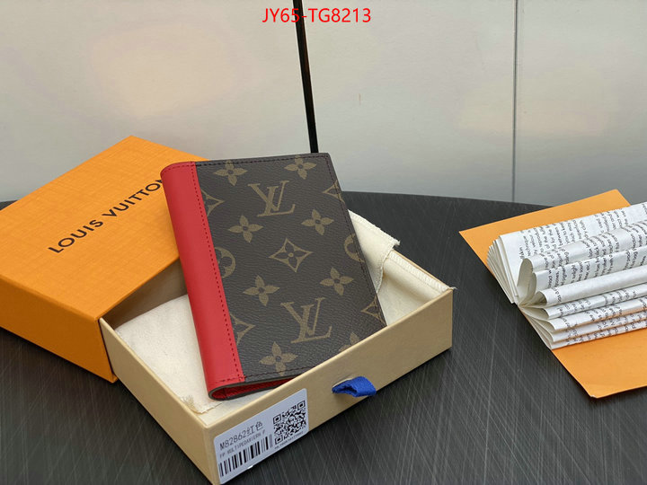 LV Bags(TOP)-Wallet what best replica sellers ID: TG8213 $: 65USD