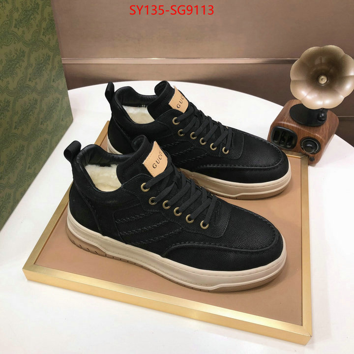 Men Shoes-Gucci designer wholesale replica ID: SG9113 $: 135USD