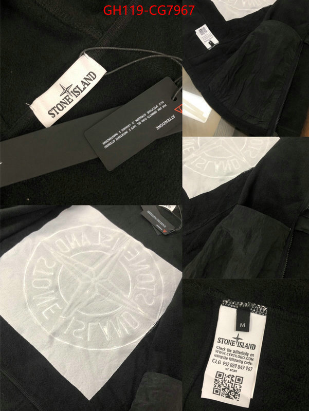 Clothing-Stone Island where to find the best replicas ID: CG7967 $: 119USD