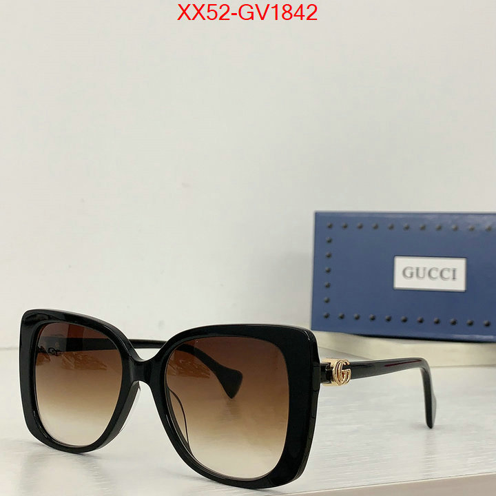 Glasses-Gucci buy luxury 2023 ID: GV1842 $: 52USD