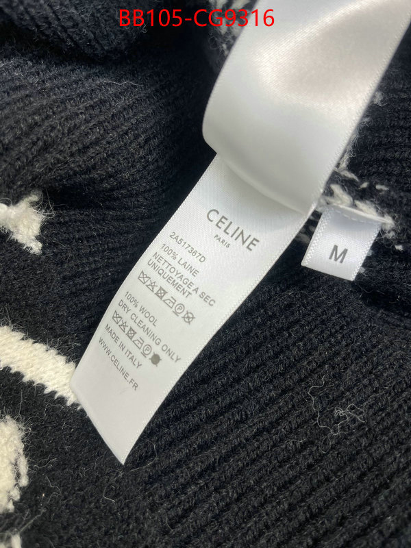 Clothing-Celine aaaaa quality replica ID: CG9316 $: 105USD