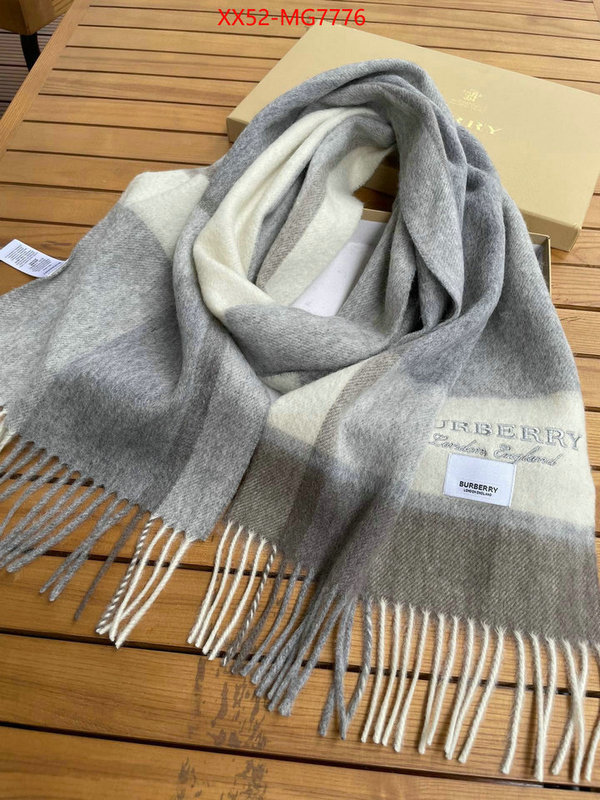 Scarf-Burberry fake ID: MG7776 $: 52USD