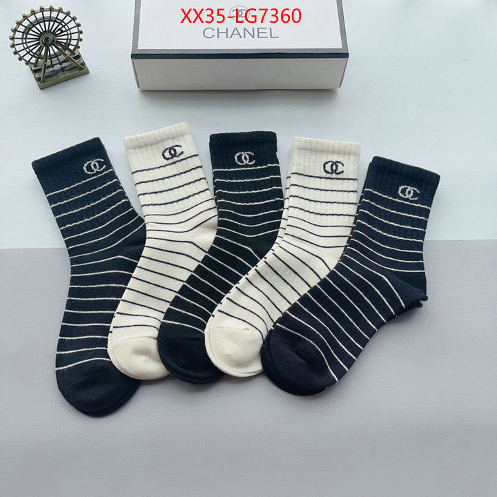Sock-Chanel best ID: LG7360 $: 35USD