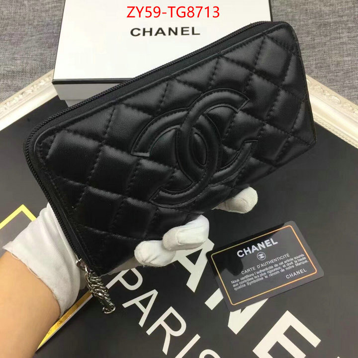 Chanel Bags(4A)-Wallet- designer 7 star replica ID: TG8713 $: 59USD,