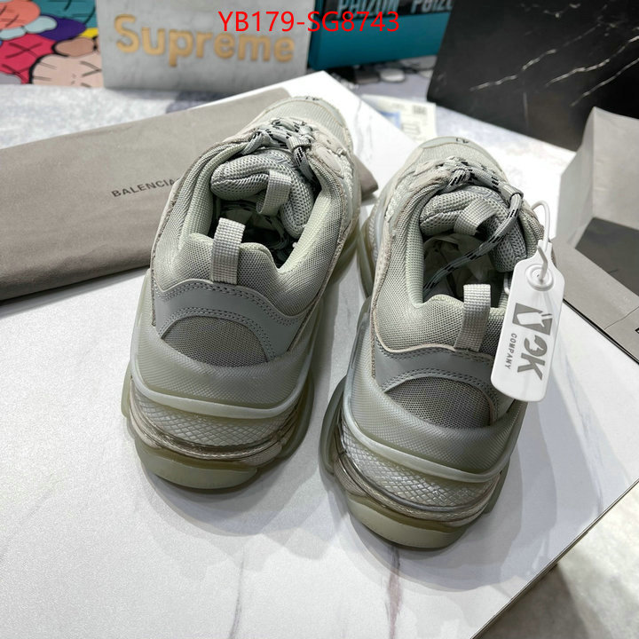 Men Shoes-Balenciaga best quality designer ID: SG8743 $: 179USD