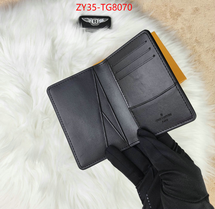 LV Bags(4A)-Wallet luxury fashion replica designers ID: TG8070 $: 35USD
