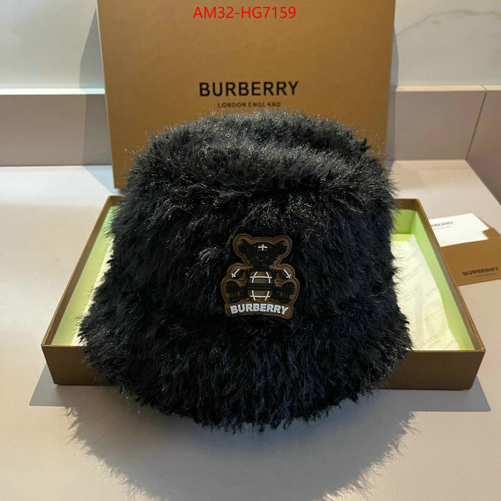 Cap(Hat)-Burberry 1:1 replica wholesale ID: HG7159 $: 32USD