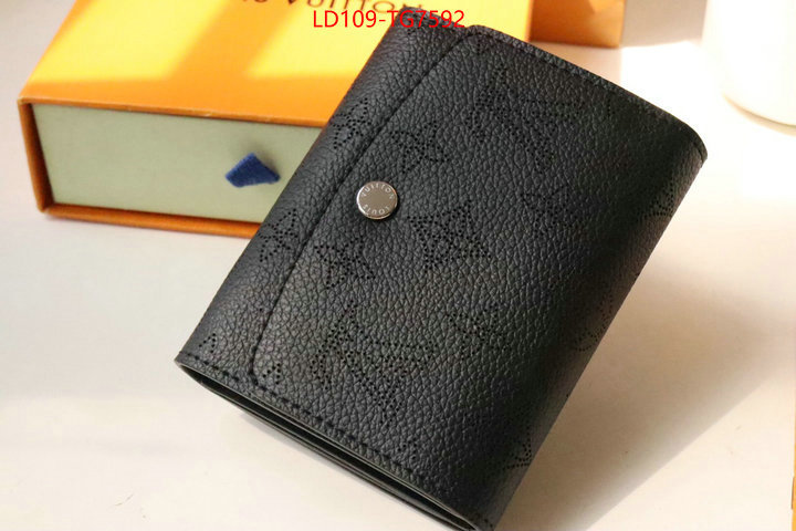 LV Bags(TOP)-Wallet fake cheap best online ID: TG7592 $: 109USD,