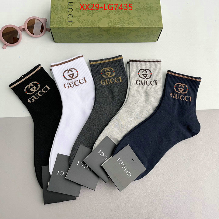 Sock-Gucci first top ID: LG7435 $: 29USD