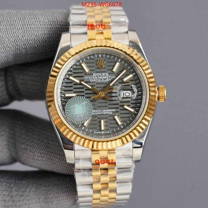 Watch(TOP)-Rolex top sale ID: WG6678 $: 235USD