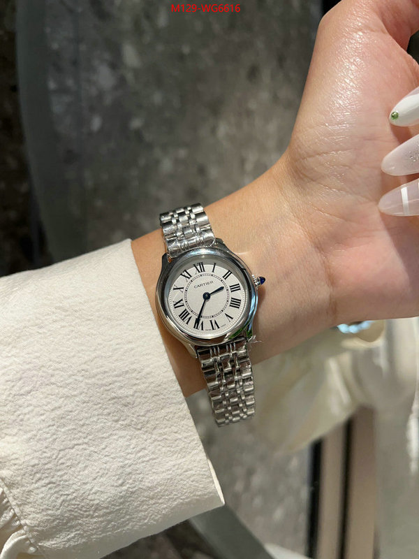 Watch(TOP)-Cartier outlet sale store ID: WG6616 $: 129USD